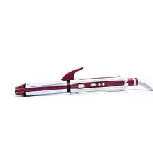Shinon SH-8088 3 In 1 Professional Electric Hair Straightener - Best Quality series with 360 Rotation Swivel Cord - All In 1 Curling Rolling Crimping - Curler - Hair Roller