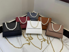 High Quality Pearls Hand Bags