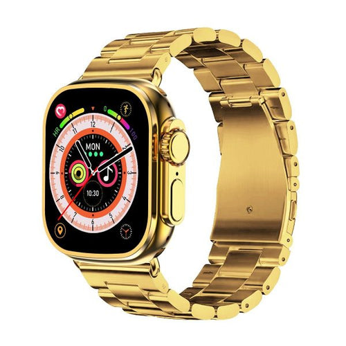 C9 Ultra Max Gold Edition Color Smartwatch 2.1 Inch Screen