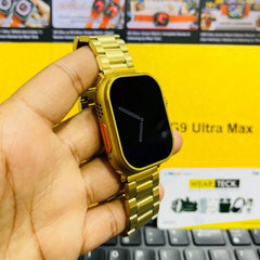 C9 Ultra Max Gold Edition Color Smartwatch 2.1 Inch Screen
