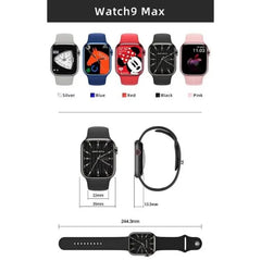 Watch9 Max Smart Watch Men Women Series Bluetooth